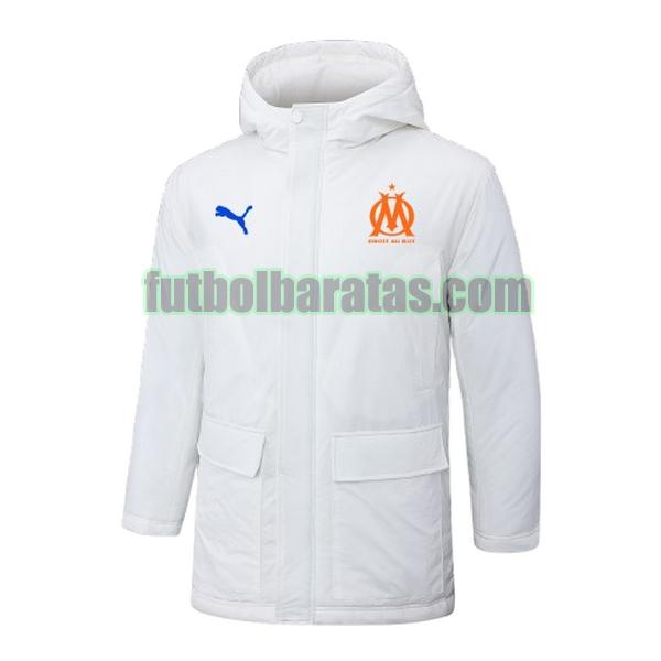 ropa de algodon marsella 2024 2025 blanco orange logo