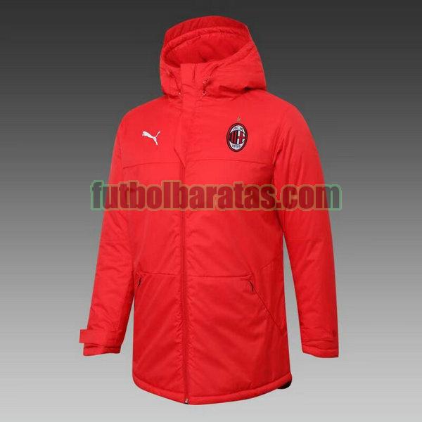 ropa de algodón ac milan 2021 2022 rojo