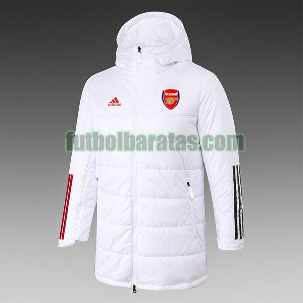 ropa de algodón arsenal 2021 2022 blanco