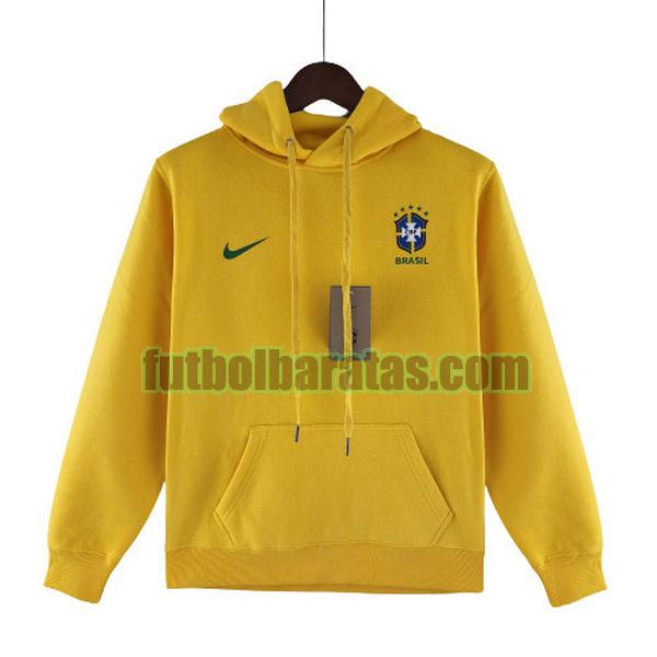 sudadera brasil 2022 2023 amarillo