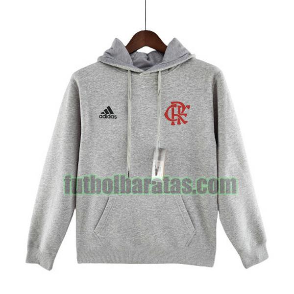 sudadera flamengo 2022 2023 gris