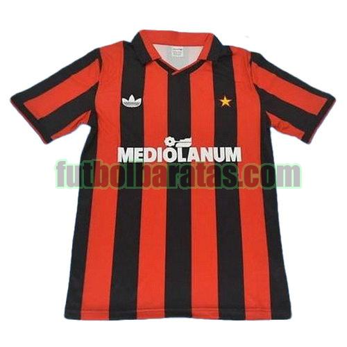 tailandia camiseta ac milan 1991-1992 primera equipacion