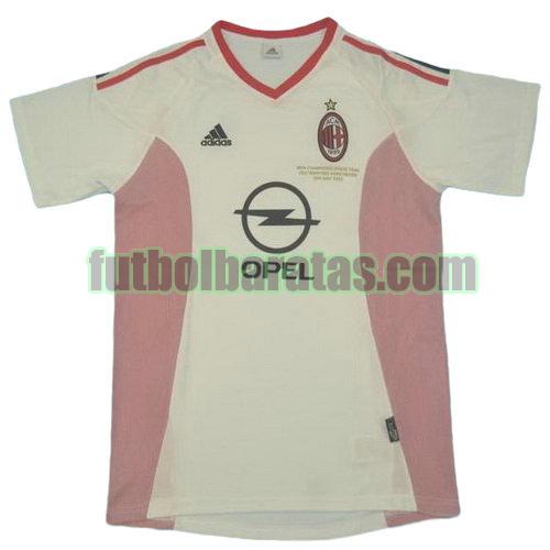 tailandia camiseta ac milan 2002-2003 segunda equipacion