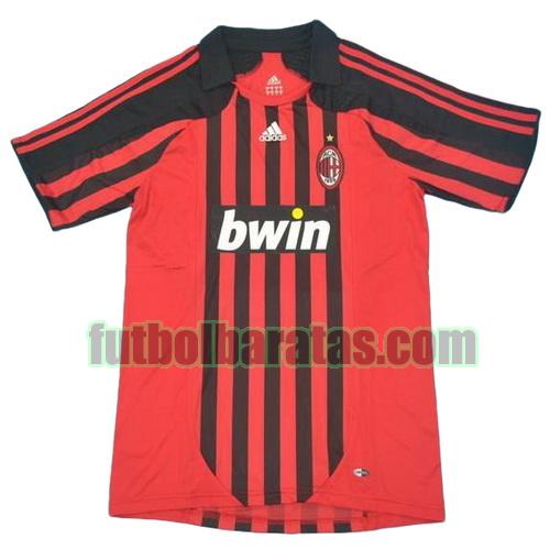 tailandia camiseta ac milan 2007-2008 primera equipacion