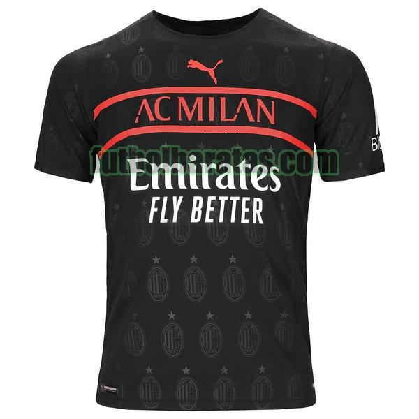 tailandia camiseta ac milan 2021 2022 negro tercera