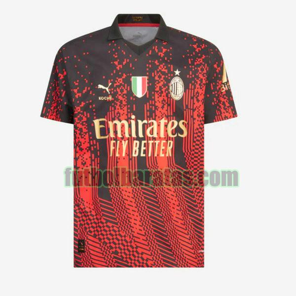 tailandia camiseta ac milan 2022 2023 rojo fourth