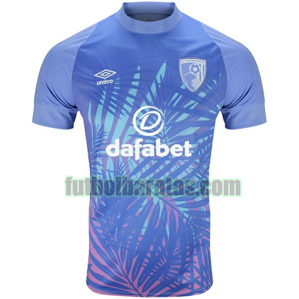 tailandia camiseta afc bournemouth 2022 2023 azul segunda