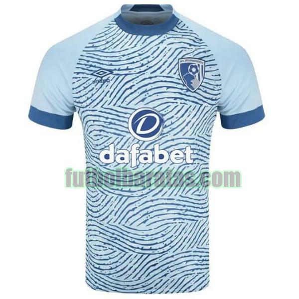 tailandia camiseta afc bournemouth 2023 2024 azul segunda