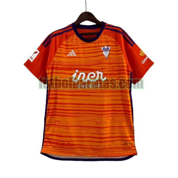 tailandia camiseta albacete 2023 2024 naranja tercera