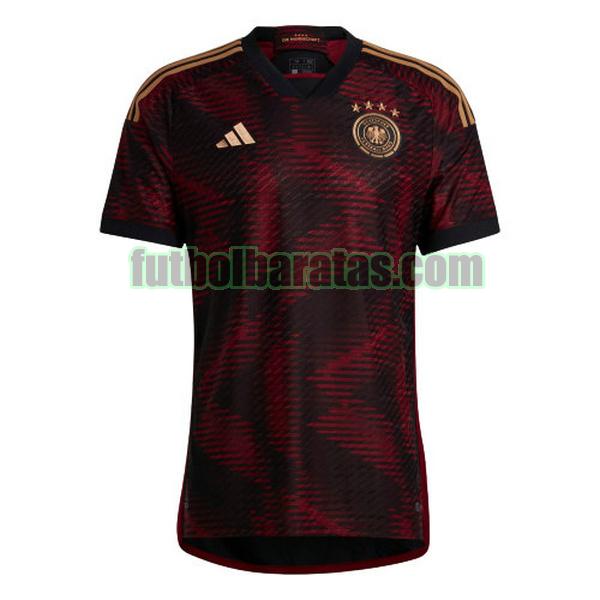 tailandia camiseta alemania 2022 rojo negro segunda