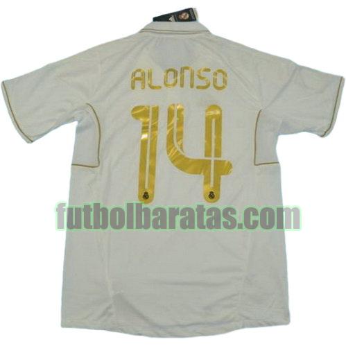 tailandia camiseta alonso 14 real madrid 2011-2012 primera equipacion