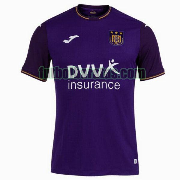 tailandia camiseta anderlecht 2021 2022 púrpura primera