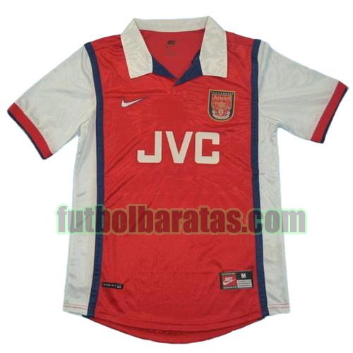 tailandia camiseta arsenal 1998 primera equipacion