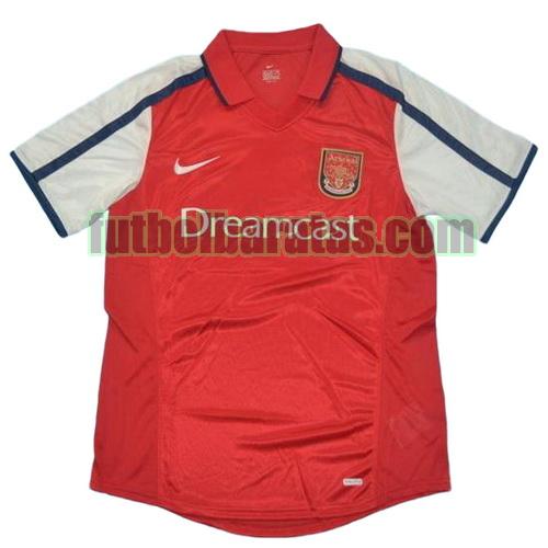 tailandia camiseta arsenal 2000 primera equipacion
