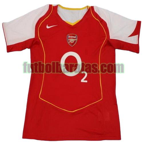 tailandia camiseta arsenal 2004-2005 primera equipacion