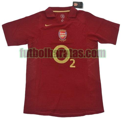 tailandia camiseta arsenal 2005-2006 primera equipacion