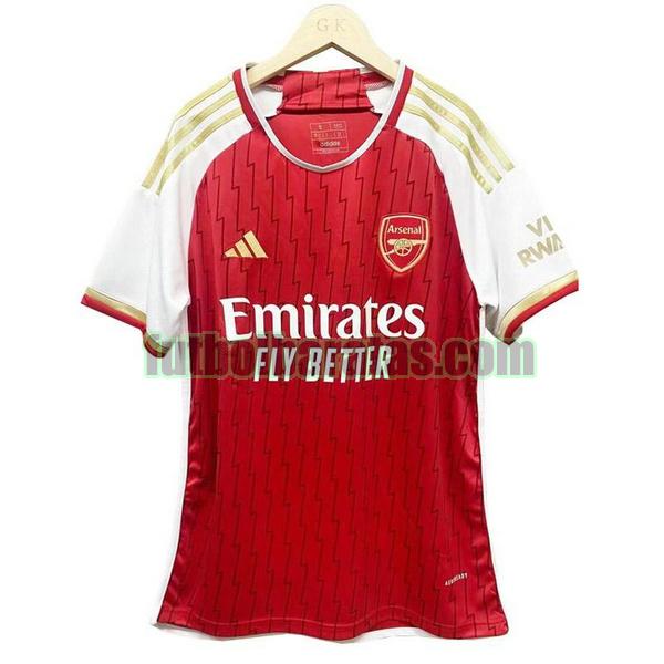 tailandia camiseta arsenal 2023 2024 rojo primera