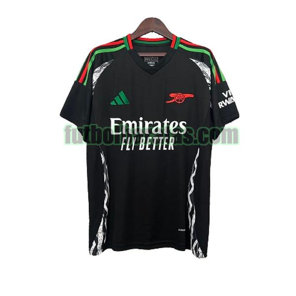 tailandia camiseta arsenal 2024 2025 negro segunda