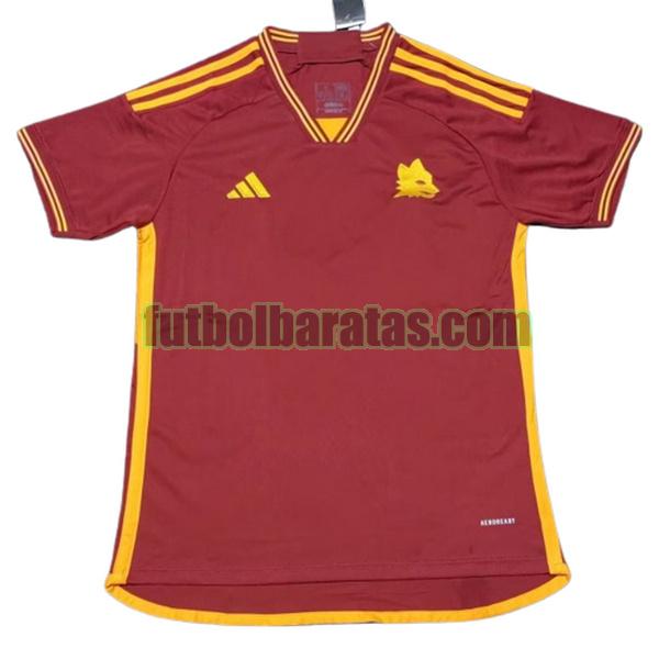 tailandia camiseta as roma 2023 2024 rojo primera