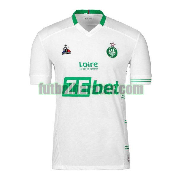 tailandia camiseta as saint-étienne 2021 2022 blanco segunda