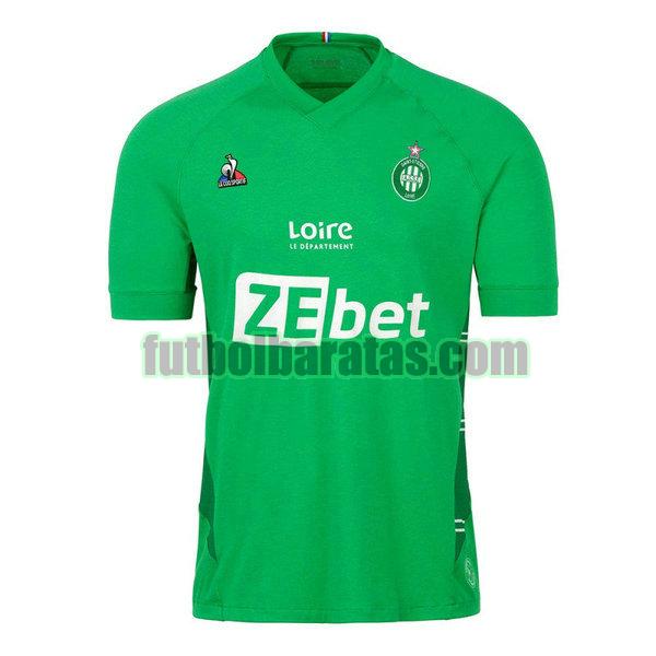 tailandia camiseta as saint-étienne 2021 2022 verde primera