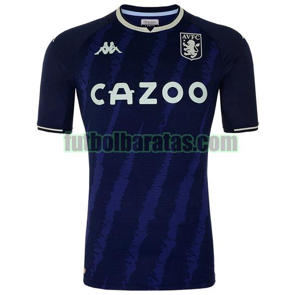 tailandia camiseta aston villa 2021 2022 azul tercera