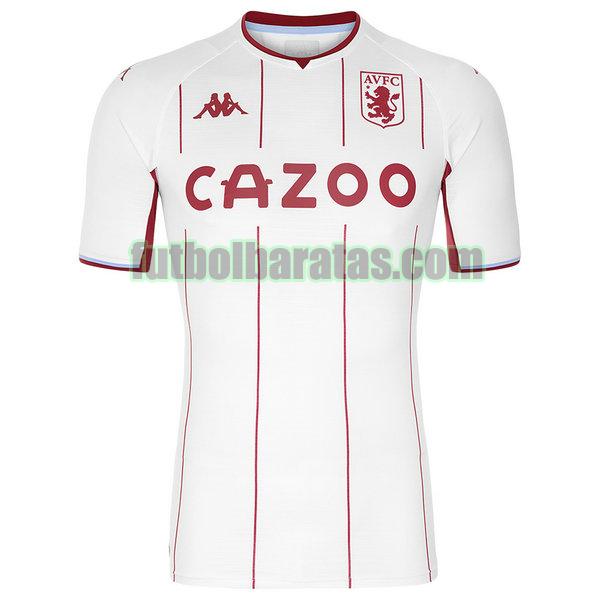 tailandia camiseta aston villa 2021 2022 blanco segunda