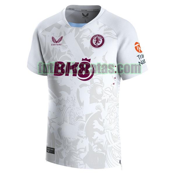 tailandia camiseta aston villa 2023 2024 blanco segunda