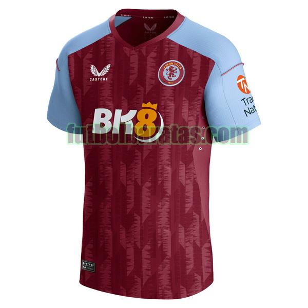 tailandia camiseta aston villa 2023 2024 rojo primera