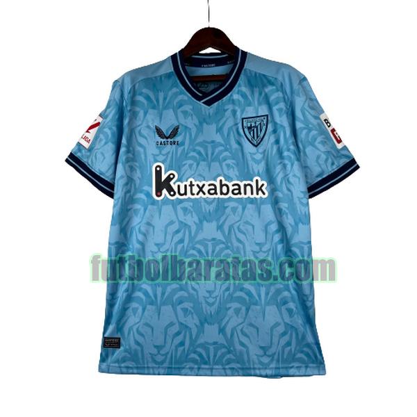 tailandia camiseta athletic bilbao 2023 2024 azul segunda