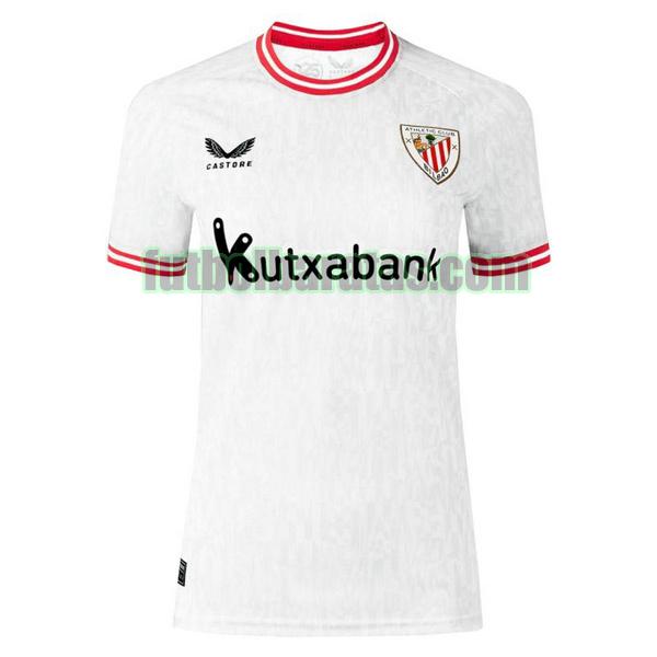 tailandia camiseta athletic bilbao 2023 2024 blanco tercera