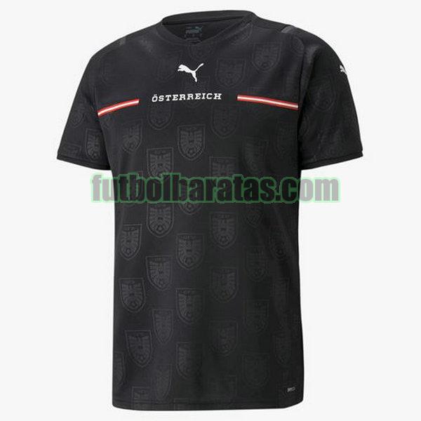 tailandia camiseta austria 2021 2022 negro segunda