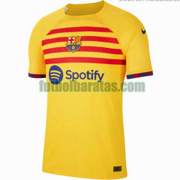 tailandia camiseta barcelona 2022 2023 amarillo fourth