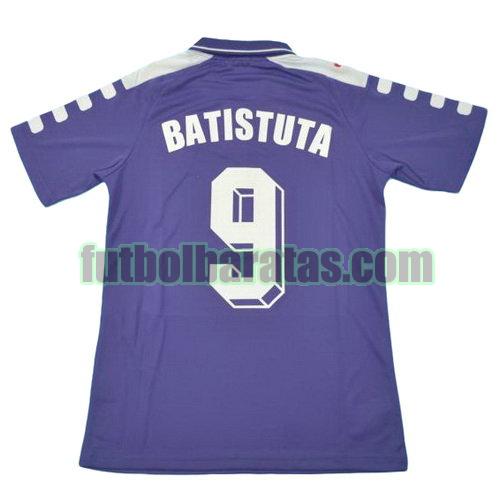 tailandia camiseta baristuta 9 fiorentina 1998-1999 primera equipacion