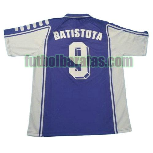 tailandia camiseta batistuta 9 fiorentina 1999-2000 primera equipacion