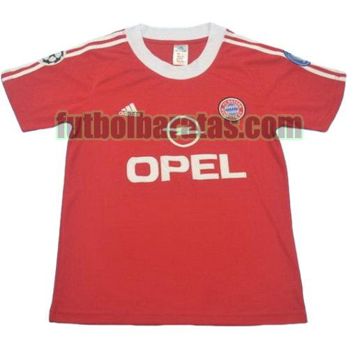 tailandia camiseta bayern de múnich 2001 primera equipacion