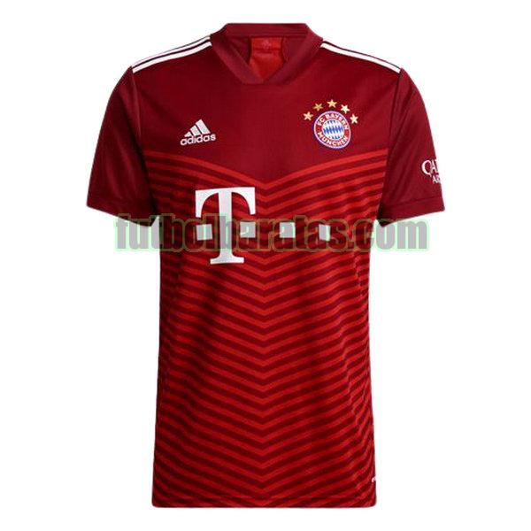 tailandia camiseta bayern munich 2021 2022 rojo primera