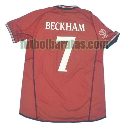 tailandia camiseta beckham 7 inglaterra 2002 tercera equipacion