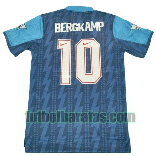 tailandia camiseta bergkamp 10 arsenal 1994 segunda equipacion