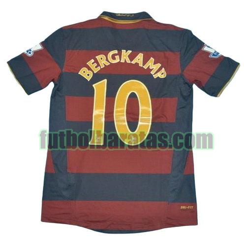 tailandia camiseta bergkamp 10 arsenal 2007-2008 primera equipacion