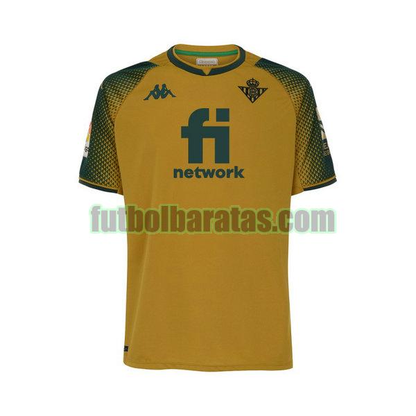 tailandia camiseta betis 2021 2022 amarillo tercera