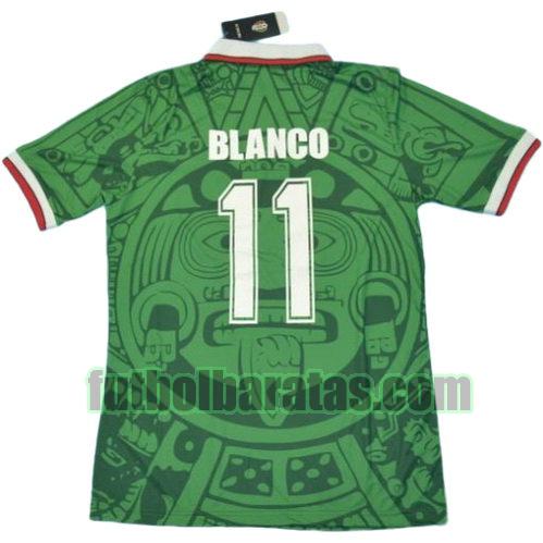 tailandia camiseta blanco 11 méxico copa mundial 1998 primera equipacion