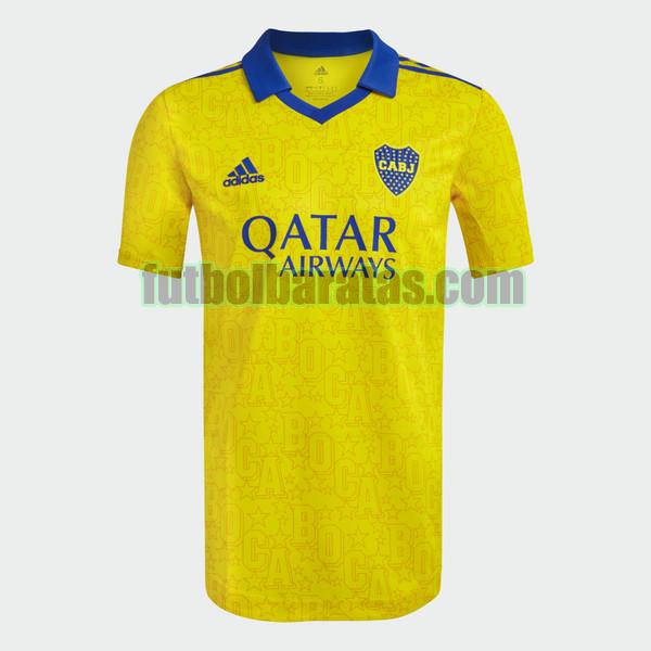 tailandia camiseta boca juniors 2022 2023 amarillo tercera