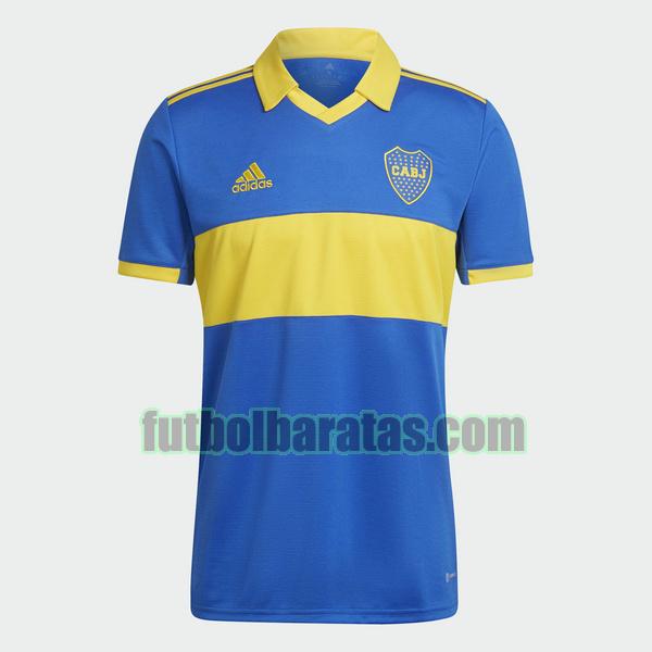 tailandia camiseta boca juniors 2022 2023 azul amarillo primera