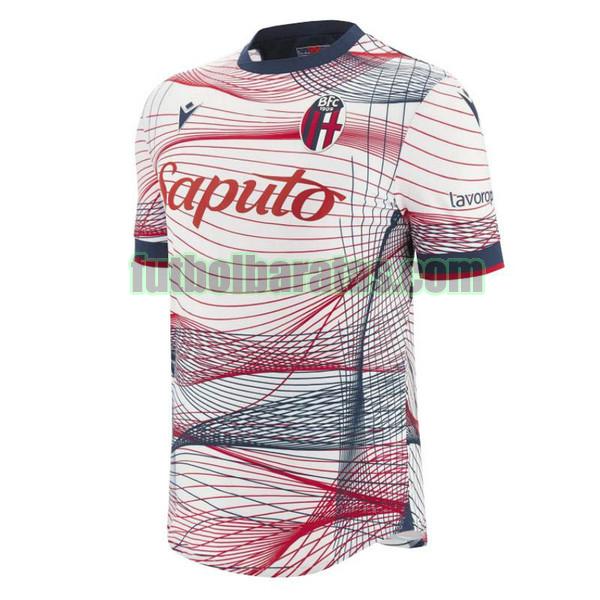 tailandia camiseta bologna 2023 2024 blanco rojo tecera