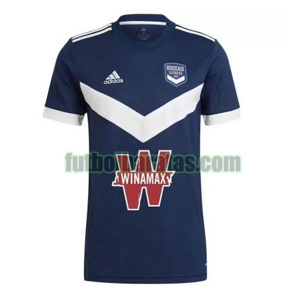 tailandia camiseta bordeaux 2021 2022 azul primera