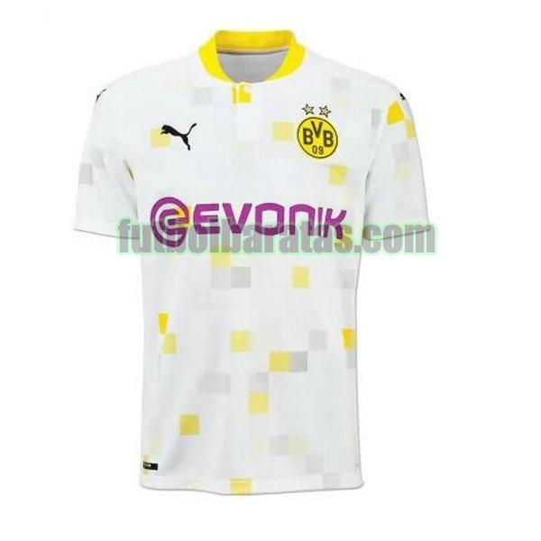 tailandia camiseta borussia dortmund 2020-2021 blanco tercera