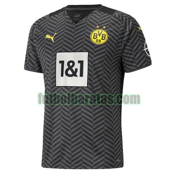 tailandia camiseta borussia dortmund 2021 2022 negro segunda