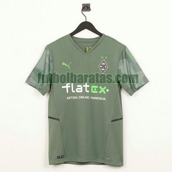 tailandia camiseta borussia monchengladbach 2021 2022 gris segunda