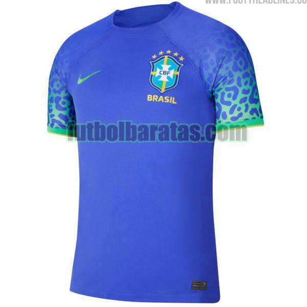 tailandia camiseta brasil 2022 2023 azul segunda